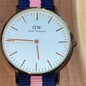 DANIEL WELLINGTON Classic Southampton 36mm RoseGold Dial Nylon Band Unisex Watch